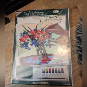 Royal Kangnickel Floral Still Life Painting by Numbers Kit Nwt